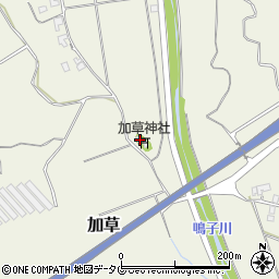 宮崎県東臼杵郡門川町加草2939周辺の地図