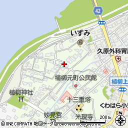 熊本県八代市植柳元町5870周辺の地図