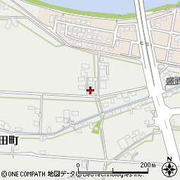 熊本県八代市葭牟田町125-3周辺の地図