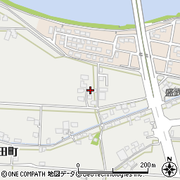 熊本県八代市葭牟田町110周辺の地図