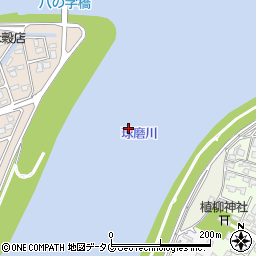 球磨川周辺の地図