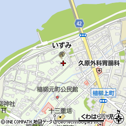 熊本県八代市植柳元町5936周辺の地図