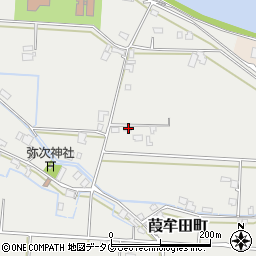 熊本県八代市葭牟田町201-7周辺の地図