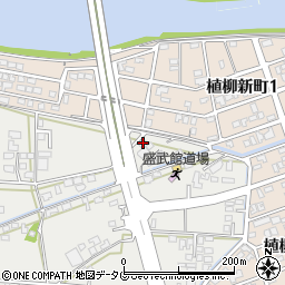 熊本県八代市葭牟田町70周辺の地図