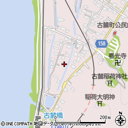 熊本県八代市古麓町848周辺の地図