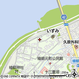 熊本県八代市植柳元町5914周辺の地図