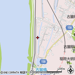 熊本県八代市古麓町822周辺の地図