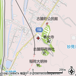 熊本県八代市古麓町936周辺の地図