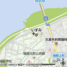 熊本県八代市植柳元町5919周辺の地図