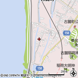 熊本県八代市古麓町832周辺の地図