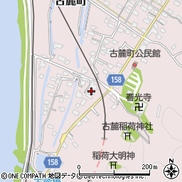 熊本県八代市古麓町929周辺の地図