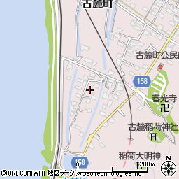 熊本県八代市古麓町843周辺の地図