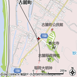 熊本県八代市古麓町931周辺の地図