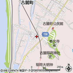 熊本県八代市古麓町930周辺の地図