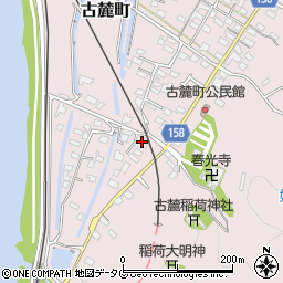 熊本県八代市古麓町930周辺の地図