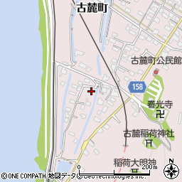 熊本県八代市古麓町841周辺の地図