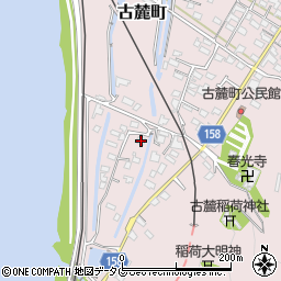 熊本県八代市古麓町841周辺の地図