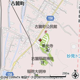 熊本県八代市古麓町351周辺の地図