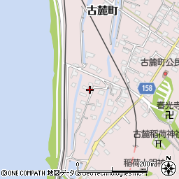 熊本県八代市古麓町836周辺の地図
