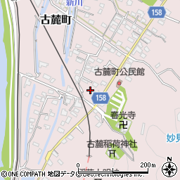 熊本県八代市古麓町357周辺の地図