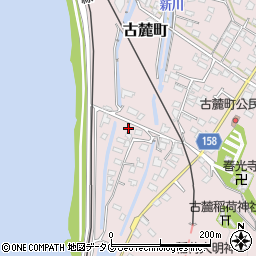 熊本県八代市古麓町838-11周辺の地図