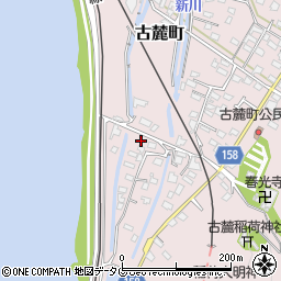 熊本県八代市古麓町838周辺の地図