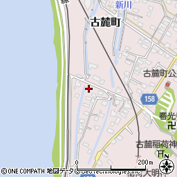 熊本県八代市古麓町838-1周辺の地図