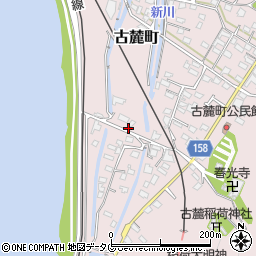 熊本県八代市古麓町387周辺の地図