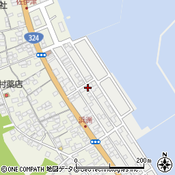 熊本県天草市旭町周辺の地図