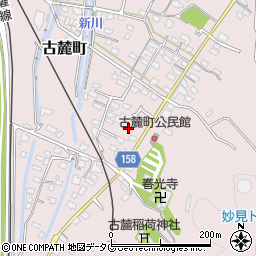 熊本県八代市古麓町364周辺の地図