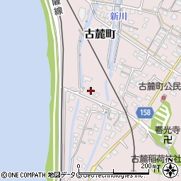 熊本県八代市古麓町389周辺の地図