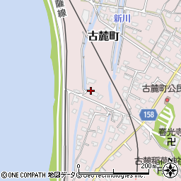 熊本県八代市古麓町400周辺の地図