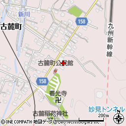 熊本県八代市古麓町974周辺の地図