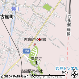 熊本県八代市古麓町974周辺の地図