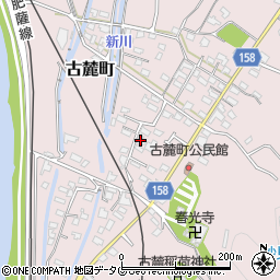 熊本県八代市古麓町372-2周辺の地図