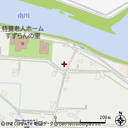 熊本県八代市葭牟田町396周辺の地図