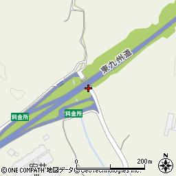 門川南スマートＩＣ周辺の地図