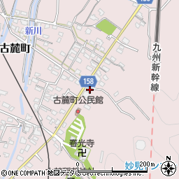 熊本県八代市古麓町977周辺の地図