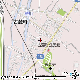 熊本県八代市古麓町329周辺の地図