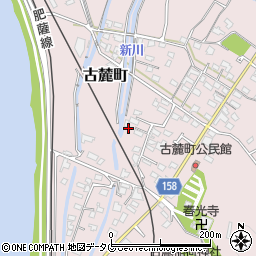 熊本県八代市古麓町374周辺の地図