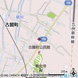 熊本県八代市古麓町334周辺の地図