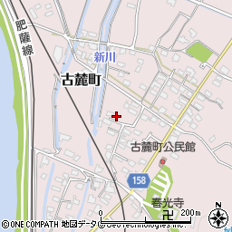 熊本県八代市古麓町321周辺の地図