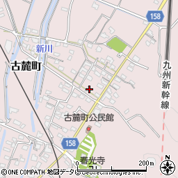 熊本県八代市古麓町258周辺の地図