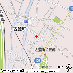 熊本県八代市古麓町332周辺の地図