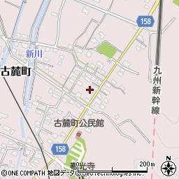 熊本県八代市古麓町250周辺の地図