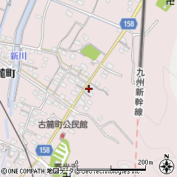 熊本県八代市古麓町1005周辺の地図