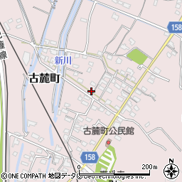 熊本県八代市古麓町278周辺の地図