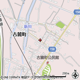 熊本県八代市古麓町278周辺の地図