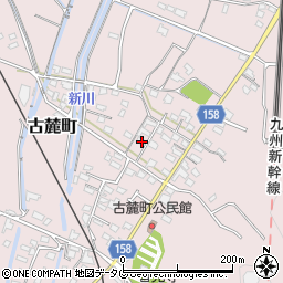 熊本県八代市古麓町274-2周辺の地図