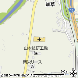 南九州日野自動車ひむか支店周辺の地図